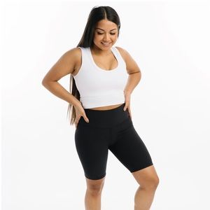 Zyia Black Reve Hustle Shorts 8in